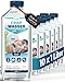 Produktbild Qindoo CPAP Wasser I bidest Wasser für Sauerstoffgerät, Inhalator, Luftbefeuchter, Verdampfer, Bedampfer, Atemgas-Befeuchtung CPAP Geräte (10 Liter)
