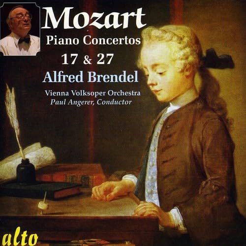 Piano Concertos 17 [Audio CD] ALFRED BRENDEL, VIENNA VOLKSOPER ORCHEST; Wolfgang Amadeus Mozart and Paul Angerer