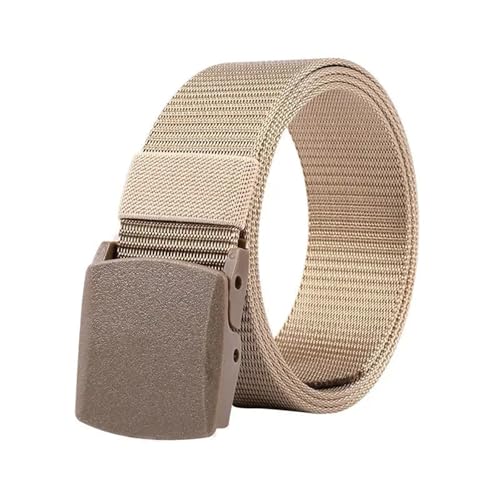 Men's Automatic Buckle Nylon Canvas Belt Adjustable Holeless Webbing Belt For Hiking Work Rigger Outdoor Use4