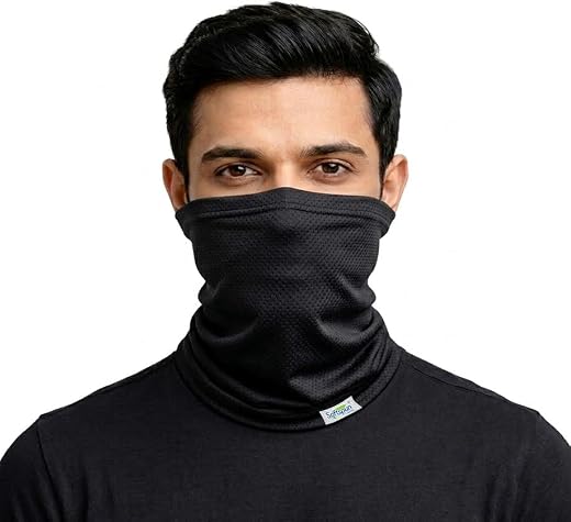 SOFTSPUN Essentials Neck Gaiter Bandana for Riders | Multi-Purpose Face Cover Mask | UV Protection, Dust Proof, Breathable...
