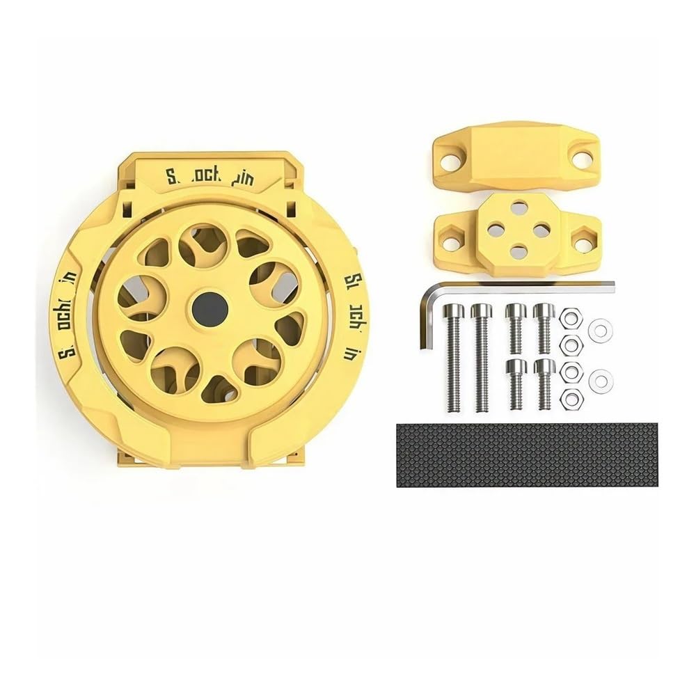 Support de bouteille d'eau moto anti-vibration en plastique ABS réglable