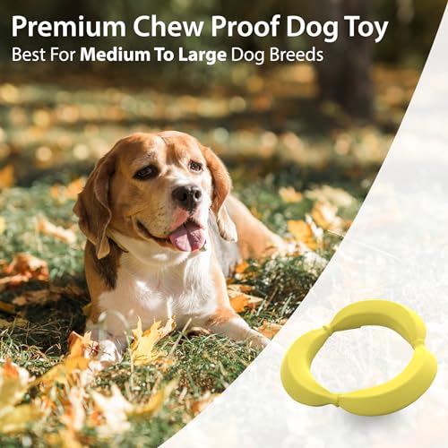 PetBuds Dog Toys Dog Frisbee Flying Disc Banana, Interactive Dog Toys for Boredom, Banana Shape Indestructible Dog Chew Toys - Image 3