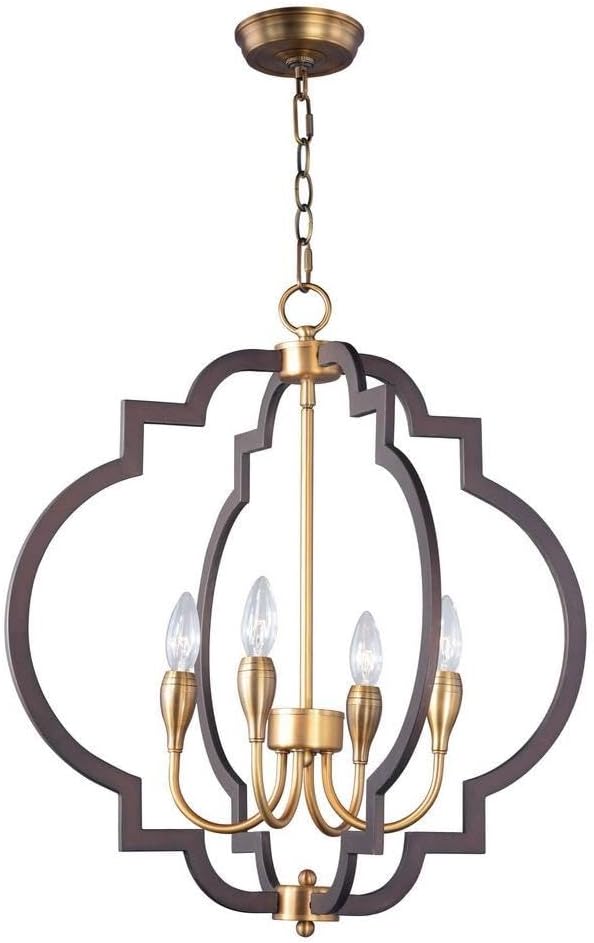 Maxim Crest-Four Light Chandelier-22.25 Inches Wide by 24.25 inches high