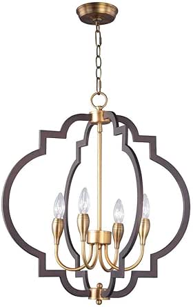 Maxim Crest-Four Light Chandelier-22.25 Inches Wide by 24.25 inches high