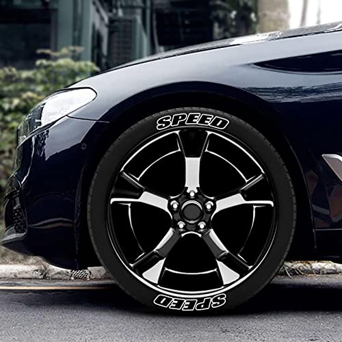 8 STUKS band stickers, gepersonaliseerde 3D banden wiel stickers stickers-waterdicht en niet vervagen band wiel sticker… - Image 3