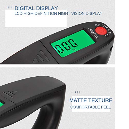 Anself WH-A24 Mini Balança Eletrônica Portátil de Alta Precisão LCD Digital Balança de Bagagem com L