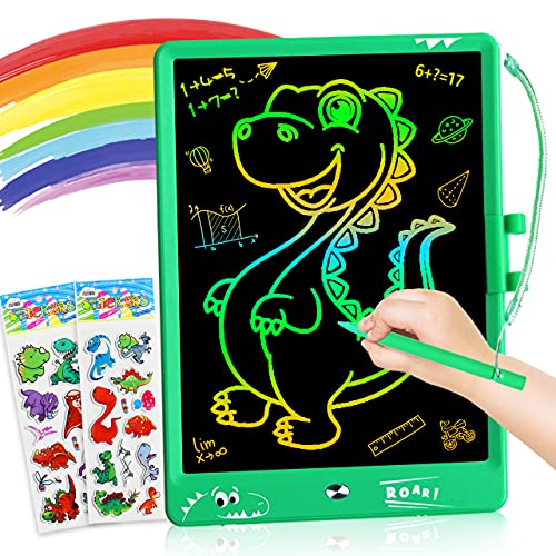 ZMLM LCD Writing Tablet for Kids: 10 Inch Electronic Drawing Gift Art Pad Digital Erasable Magic Learning Doodle Board Toddler Travel Boy Toy Activity Game Toy for Boy Girl 3-12 Year Old Birthday Gift