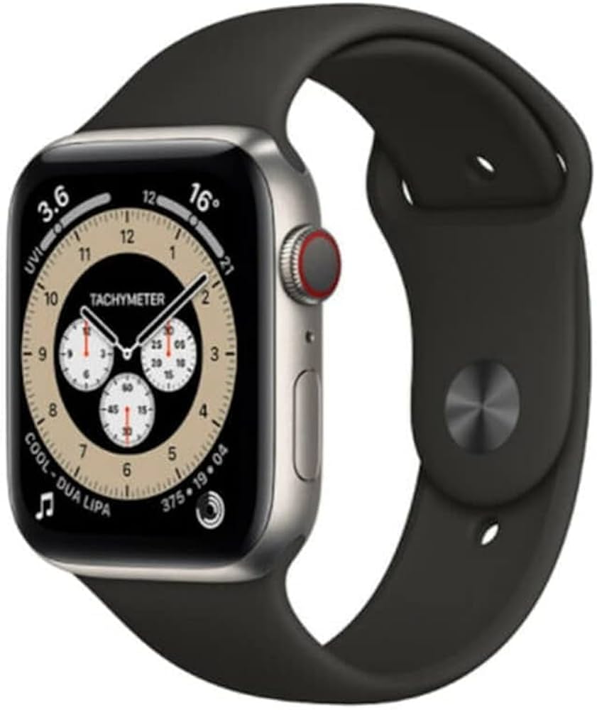 m　2122 Apple Watch チタニウム　チタン　series6 Amazon.com: Apple Watch Series 6 (GPS + Cellular, 40mm) Titanium