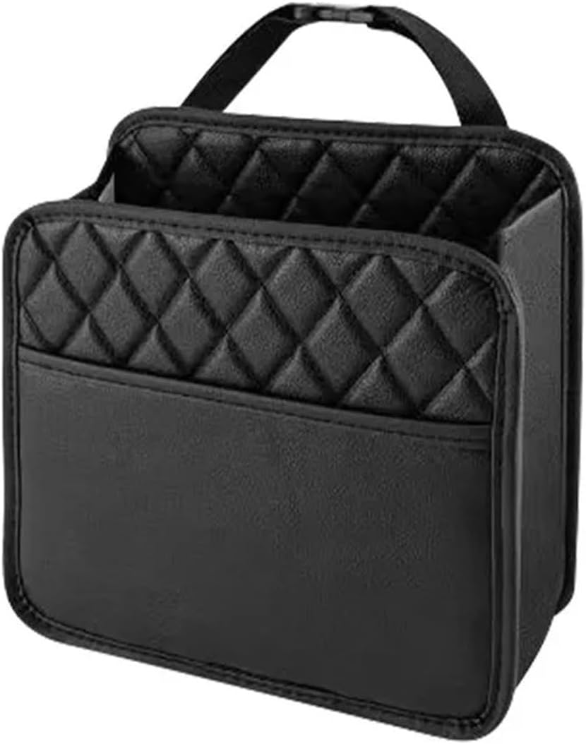 Multifunctional car Fit For Seat storage bag Leather storage bag Garbage bag Storage bag Suitable most car models