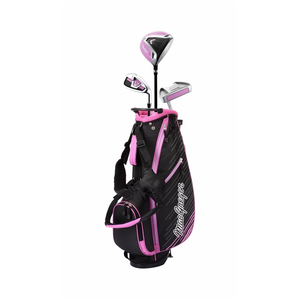 MacGregor V-MAX Junior - Juego de Paquete para Zurdos, niñas, 3-5 años