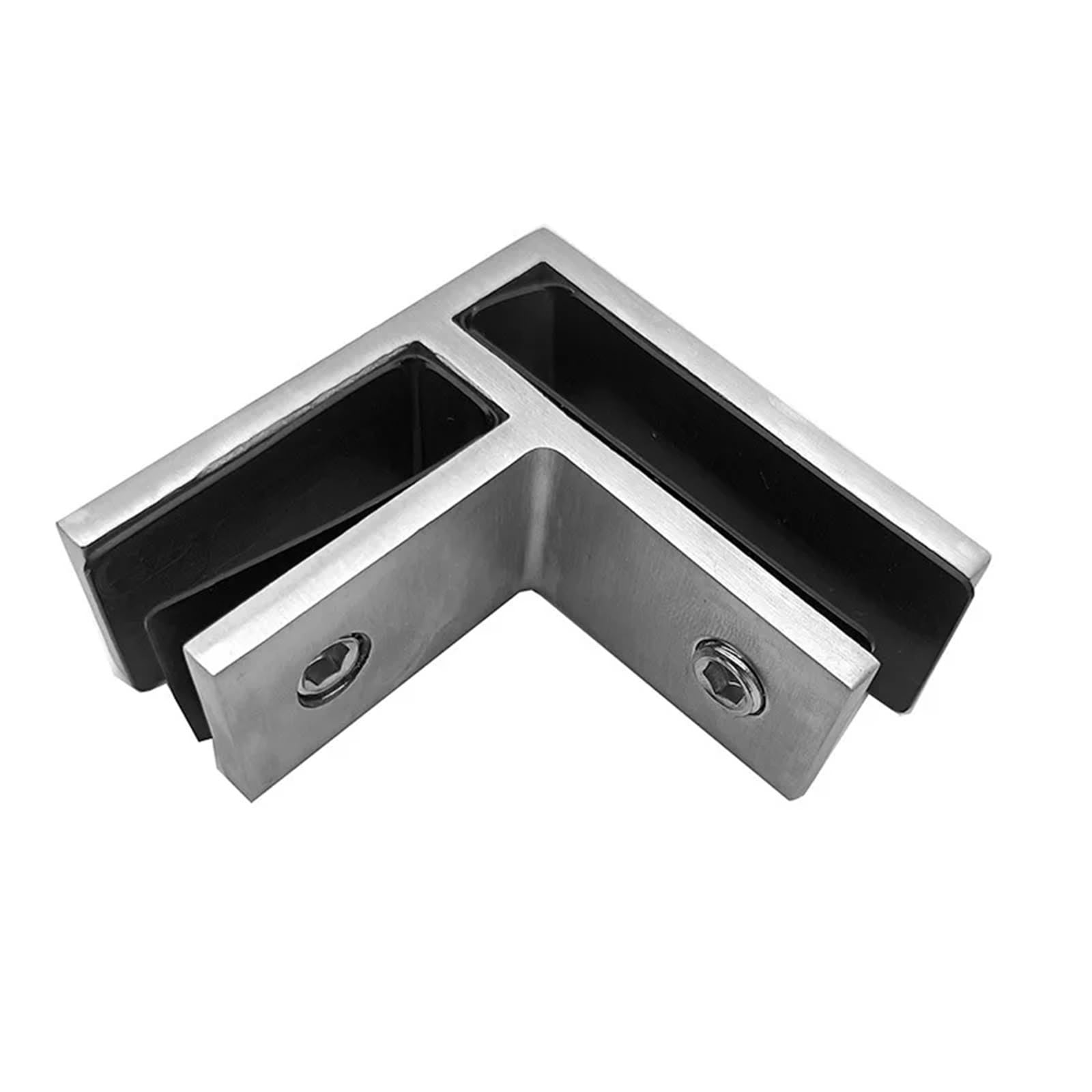 Clôture de piscine en acier inoxydable 2205 durable pour fixation plate de verre