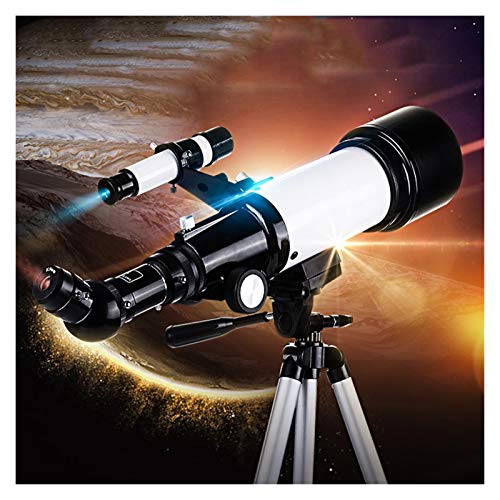 Telescopio portátil YXCKG refractor 70mm con trípode y visor miniatura 1