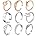 Rosegold/Silver-9pcs-set 4
