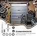 Garage Door – Replacement Sprocket Kit Opener, Stainless Steel Gear Kit, Sturdy Low-Noise Design, Easy-to-Use Home Tool, Worm Replacement for Chain Drive Garage Opener Maintenance