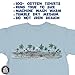 OLD GUYS RULE Men's Graphic T-Shirt, Palm Band - Gift for Dad, Grandpa, Husband, Father's Day, Birthday, Retirement - Funny Novelty Tee for New Retirees, Beach Lovers, Vacation (Light Blue, Large)