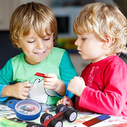 Physics Science Kids Magnet Kit For Education Experiment School Home, Educational Horseshoe & Bar Magnets Set With North And South Identified For Kids Students Teachers #TOP6