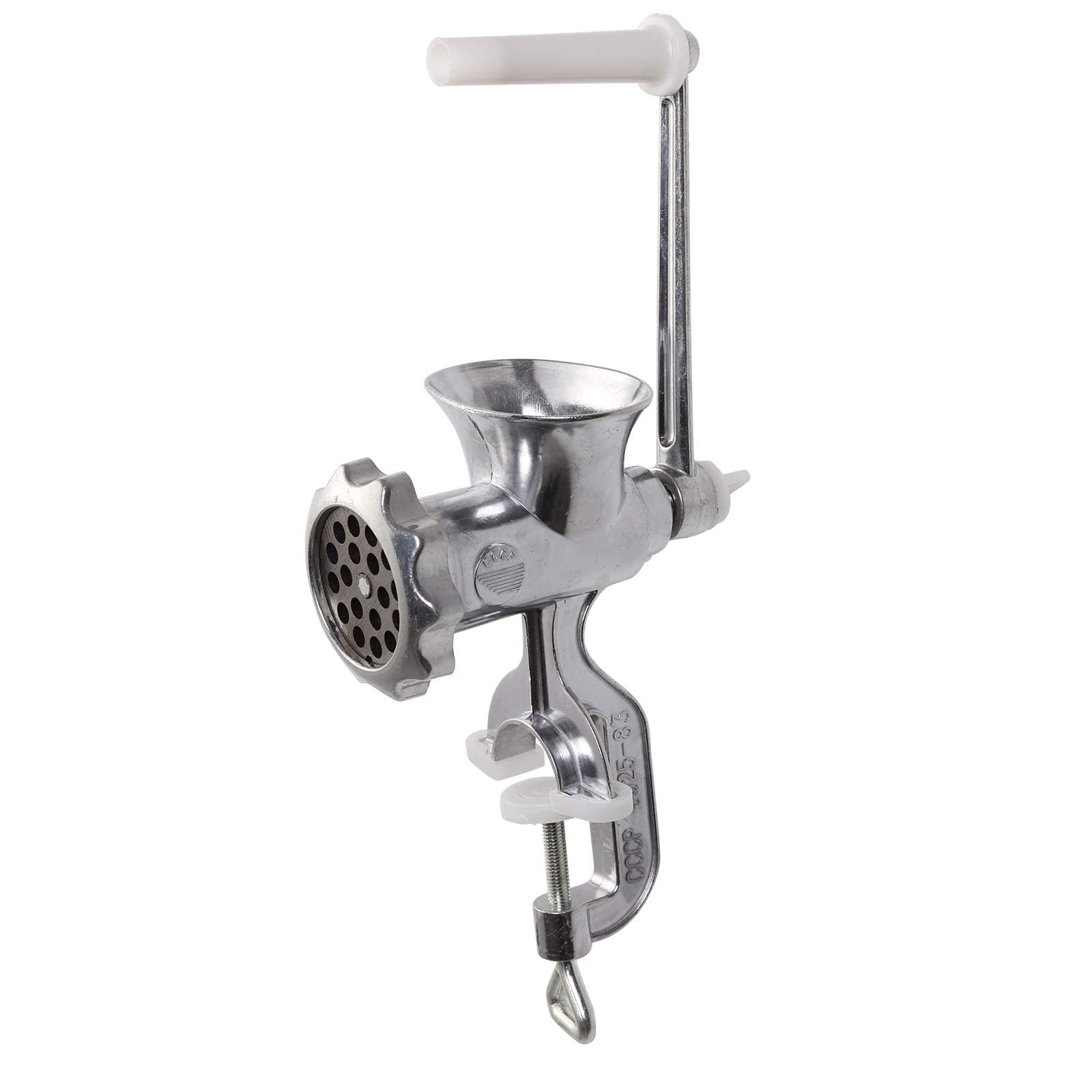 SUNNYNEST Manual Meat Mincer Grinder – Tabletop Meat & Vegetable Grinder for Sausage, Beef & Home Kitchen Use