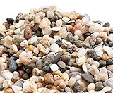 Ornamentales Grava Alpen dolimita Amarillo, mediante. Saco de 16 a 25 mm, mercancía con aprox. 19 kg – Material de Relleno übertöpfe macetas Macetero