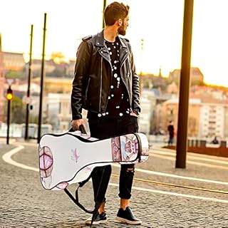 Étui de guitare amusant avec motif de planche de jeu Monster Rocket Alien Planet – Taille complète – Sac à dos rembourré… - Les Beatles, Paul McCartney, John Lennon, RIngo Starr, George Harrison Étui de guitare amusant avec motif de planche de jeu Monster Rocket Alien Planet - Taille complète - Sac à dos rembourré… – Image 6