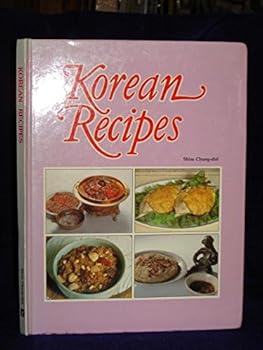 Hardcover Korean Recipes Book