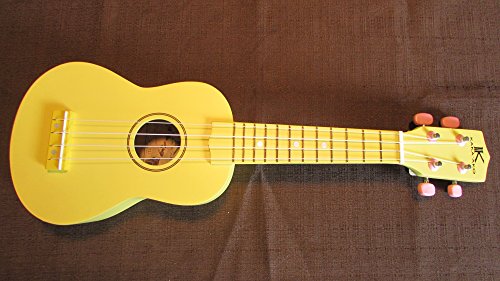 Kaka'ako Beginner Ukulele - Soprano (Yellow) Basswood #TOP29