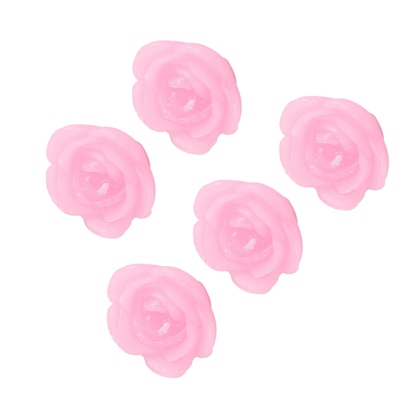 15piezas Velas Flotantes De Rosa Paraffina Para Decoración De Fiestas Bodas y Eventos Piscinas y Jardines