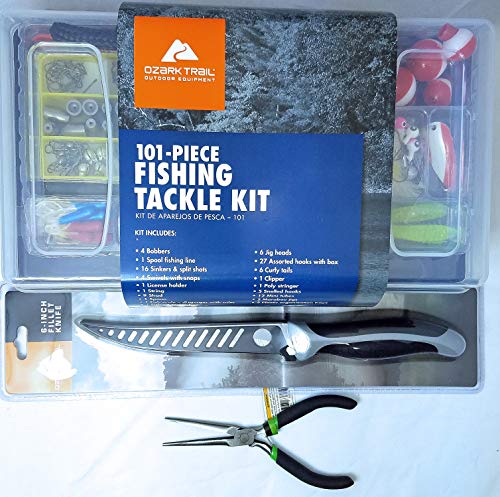 Ozark Trail Grab 'N' Go Fishing 101 Piece Tackle Box Ozark Trail Grab 'N' Go Fishing 101 Piece Tackle Box