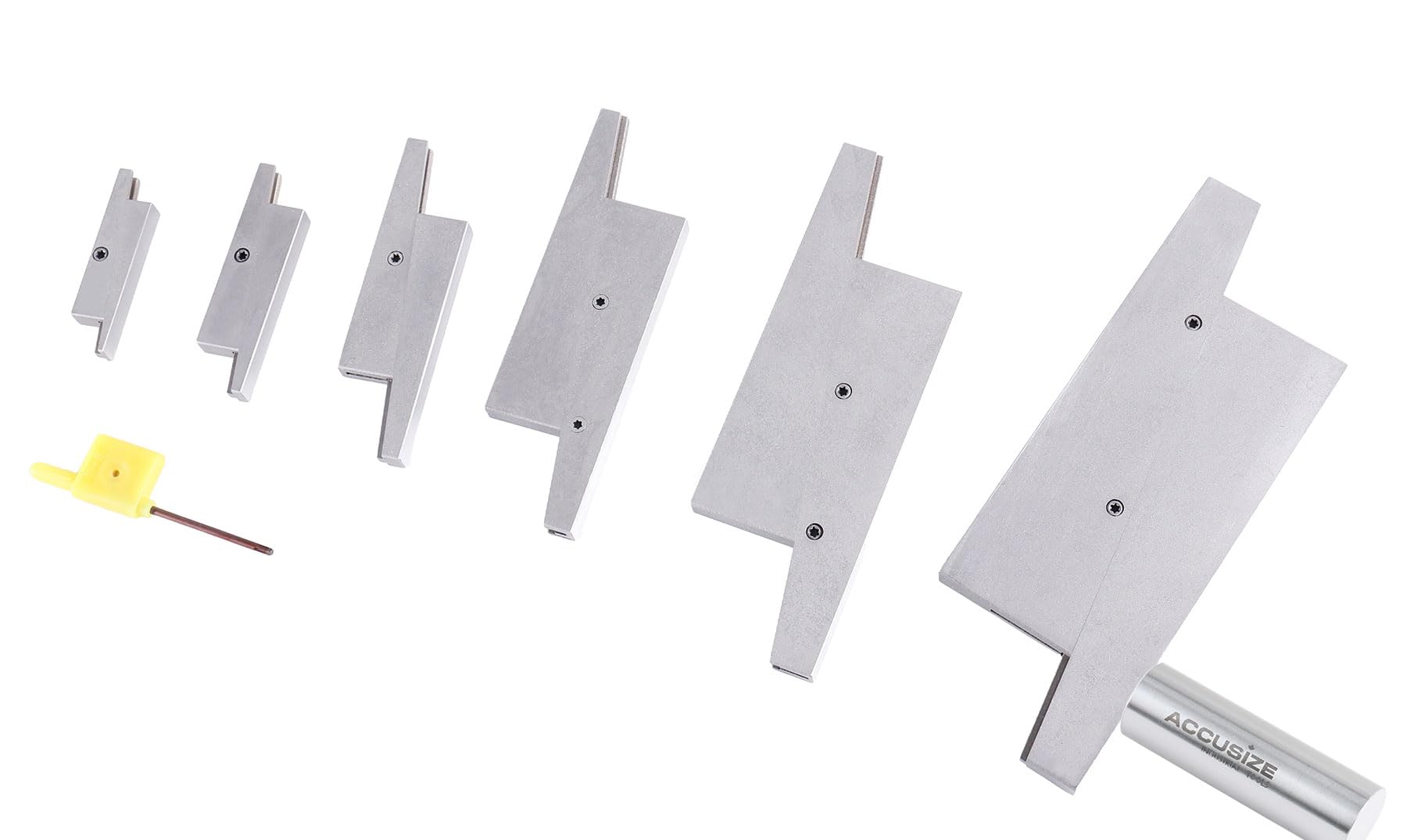 accusize - Lot de 6 paires/set de précision réglables - # EG02-5001