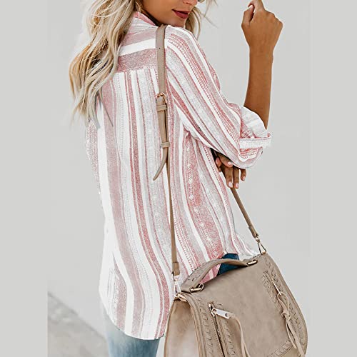 Camiseta feminina listrada franzida outono verão tartaruga gola falsa ajuste solto camiseta feminina