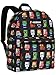 Minecraft Backpack Characters All Over Print 16inch Bag