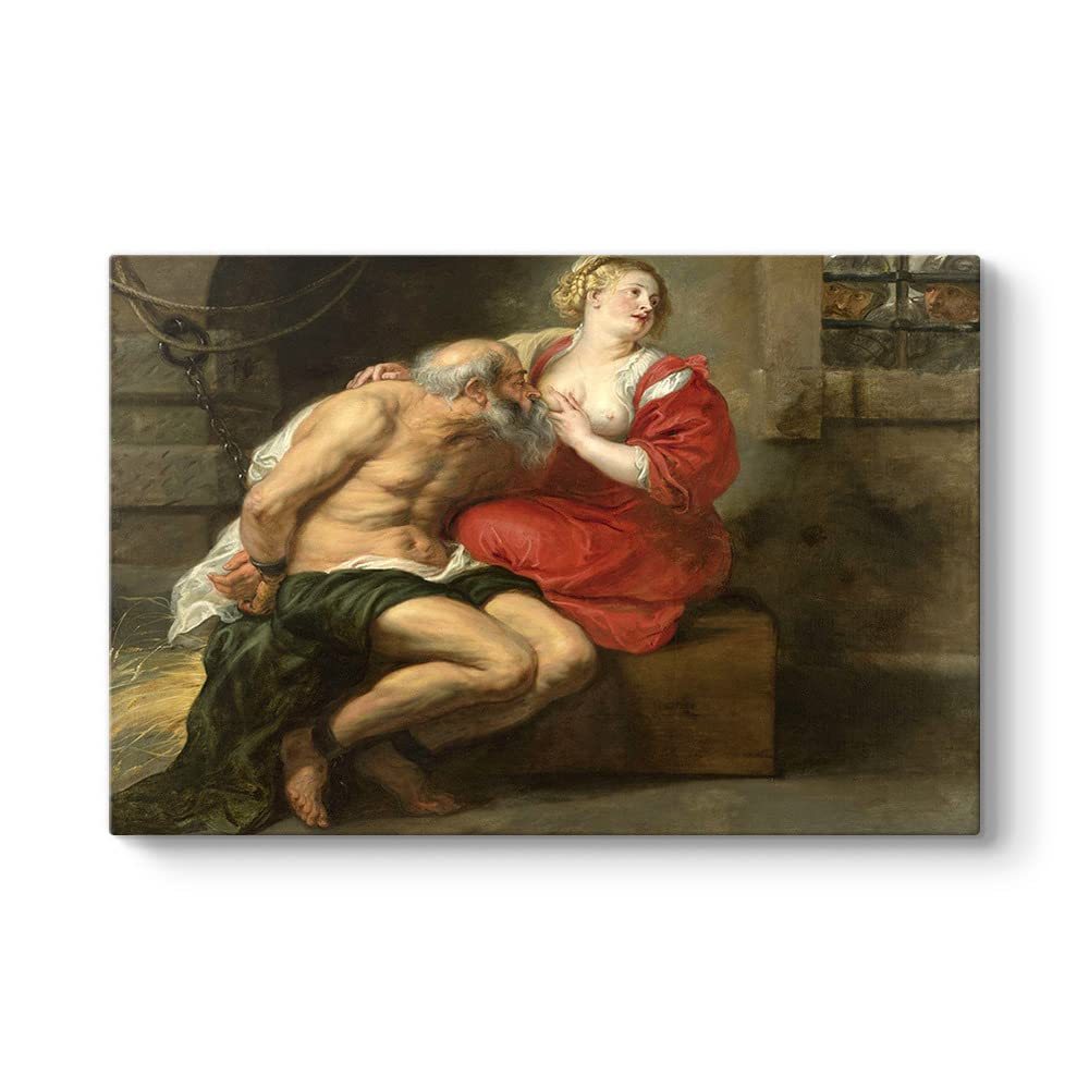 tabloshop Peter Paul Rubens - Cimon ve Pero Kanvas Tablo 60 x 40