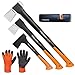Produktbild FISKARS© Set Spaltaxt X25 - XL + X17 - M + Universalaxt X10 - S + Xsharp Axt- und Messerschärfer + Handschuhe