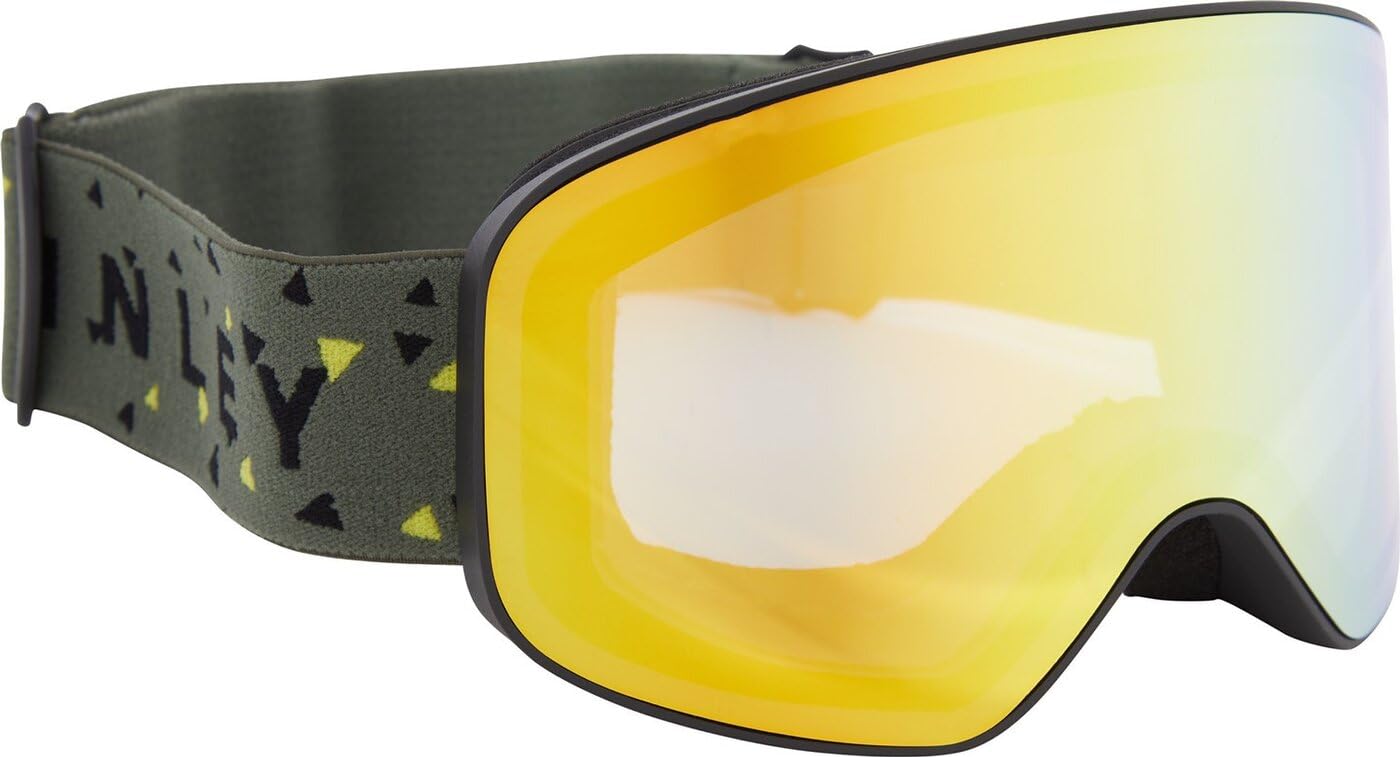 McKinley Unisex Flyte Revo Gogle narciarskie Green Dark/Green Lim One Size