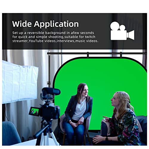 Fond vert pliable Chromakey Selens pour streaming et visio - 5