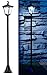 Produktbild Royal Gardineer Beleuchtung aussen: Solar-LED-Gartenlaterne, PIR-Sensor, Dämmerungssensor, 100 lm, 160 cm (Solarlampe mit Bewegungsmelder)