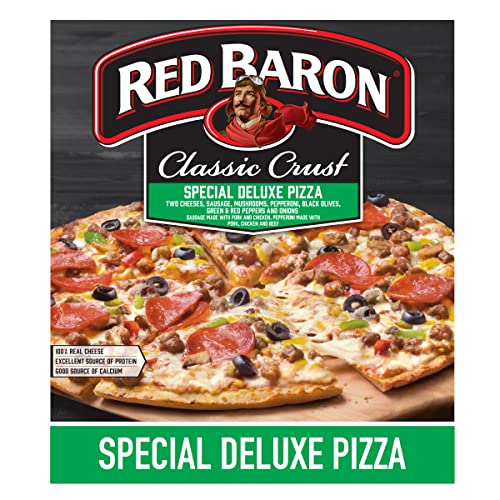 Red Baron, Classic Special Deluxe Pizza, 22.95 Oz (Frozen) #TOP4