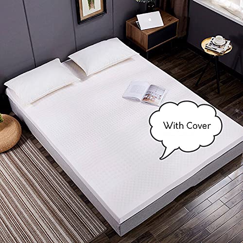 Zzyy Mattress Topper Natural Latex Tatami Mattresses Massage Single Double Hotel Mattress Family Bed Mat King Twin Full Size (Color : Massage, Size : Thickness 5Cm) #TOP5