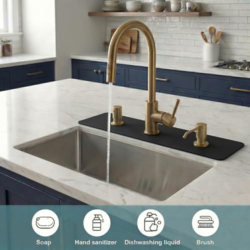 Tapis de robinet évier cuisine : stop à l'eau stagnante et au calcaire
