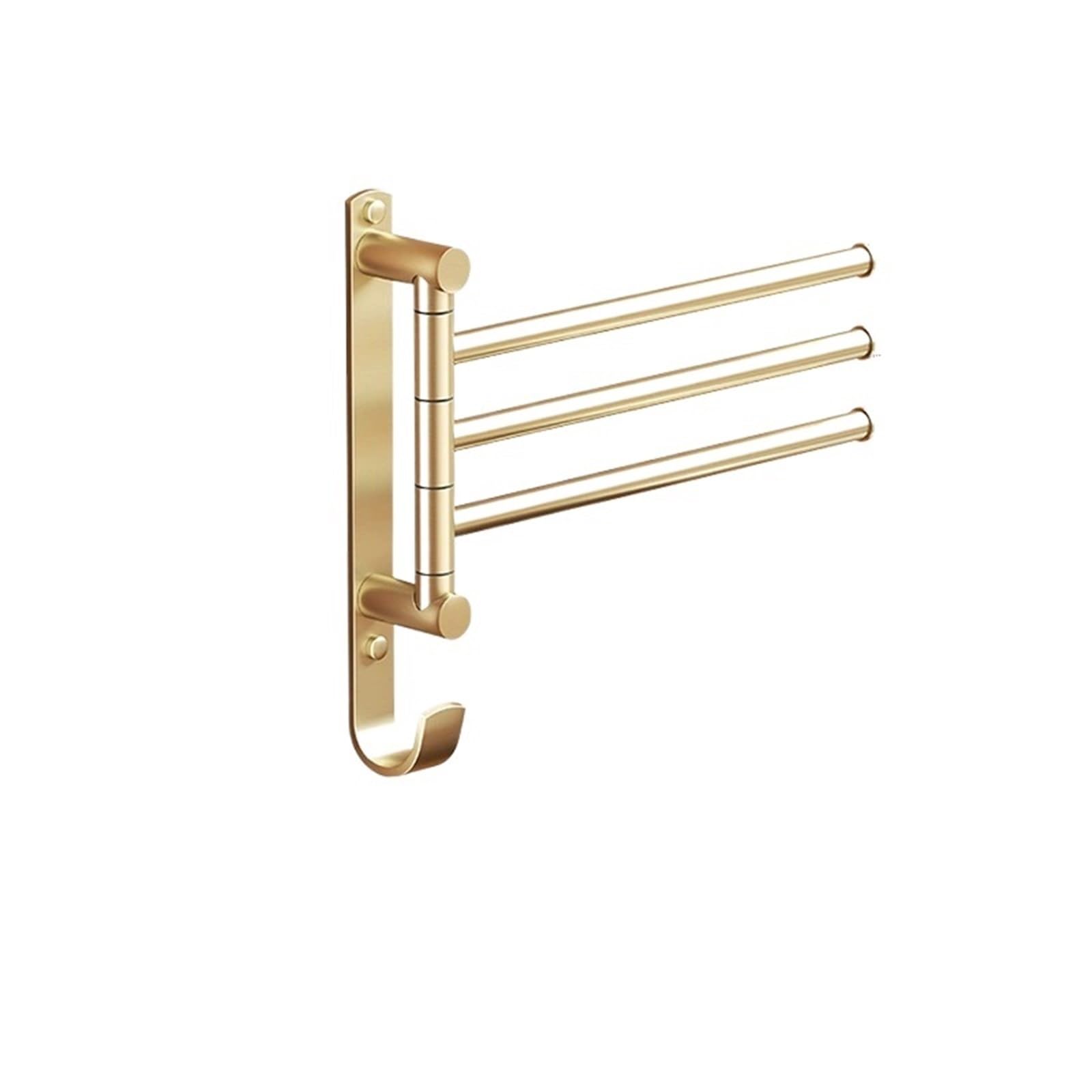 Porte-serviettes rotatif pour organiser l'espace vanité de la salle de bain