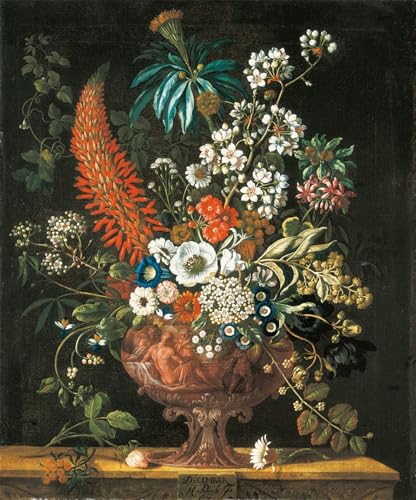 Affiche imprimé sur toile chasse animaux 60x90cm célèbre peintre bureau