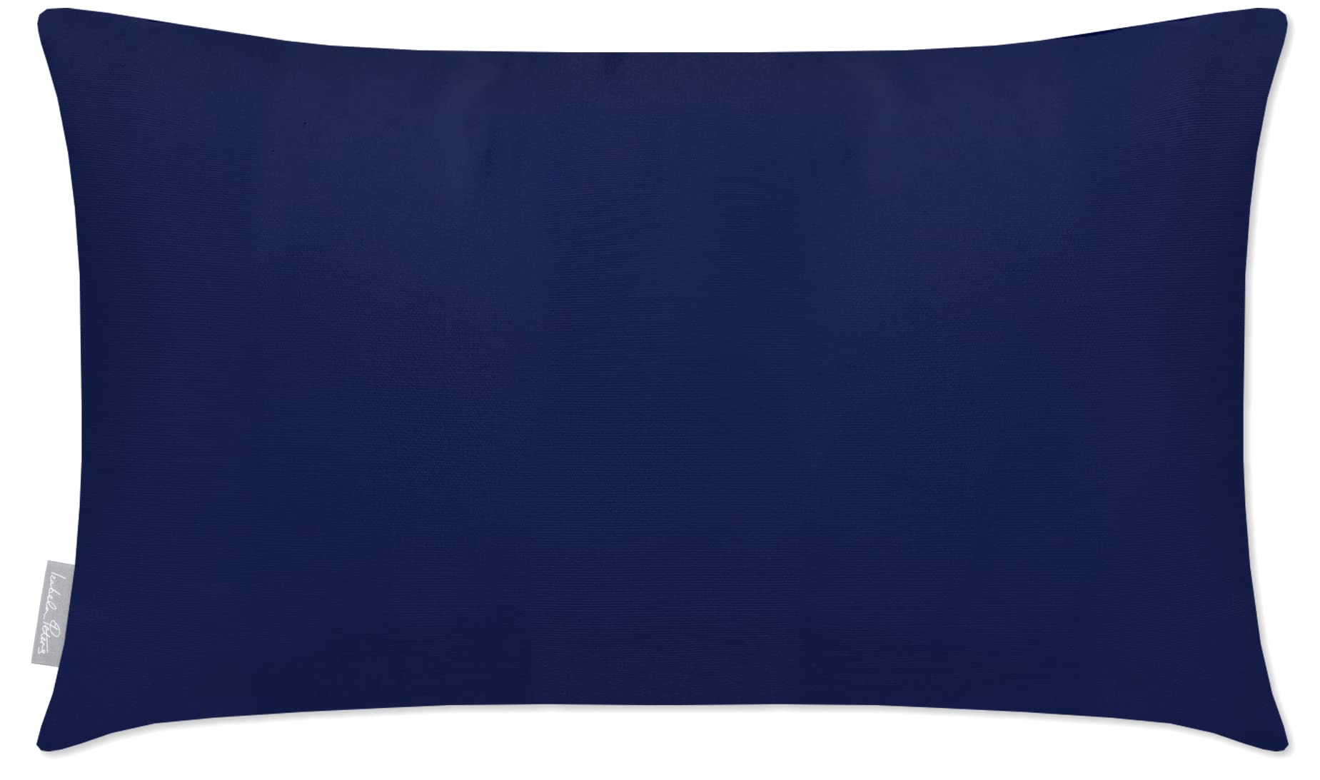 Izabela Peters Outdoor Cushions Waterproof, 60 x 40 cm, Filled Outdoor Cushion, Midnight, Garden Furniture Cushions, Outdoor Seat Cushions, Garden Chair Cushions