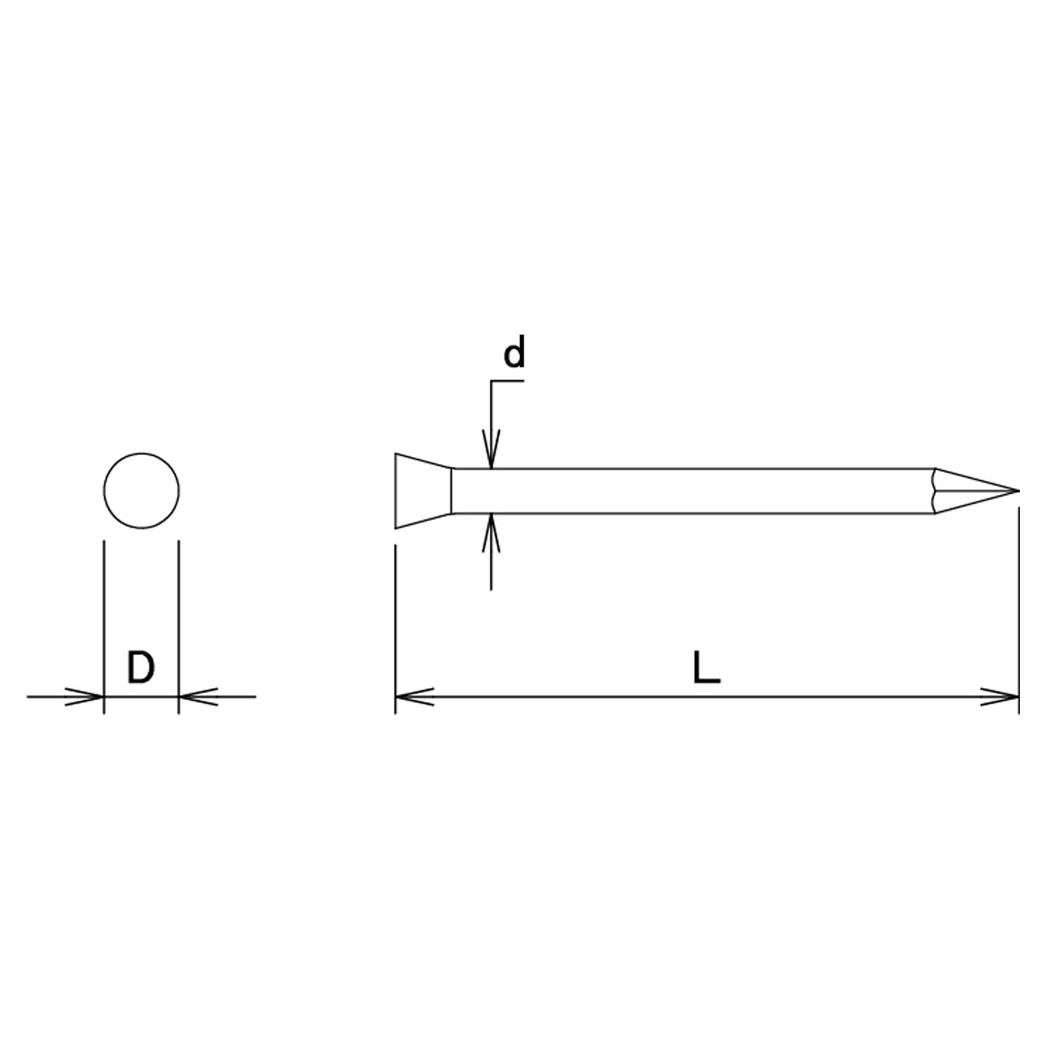 Amazon.co.jp: ダイドーハント (DAIDOHANT) (カラー釘) ステンレス