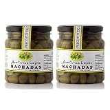 Ingredientes: Aceituna gordalilla, agua, sal, ajo, pimiento y plantas aromaticas