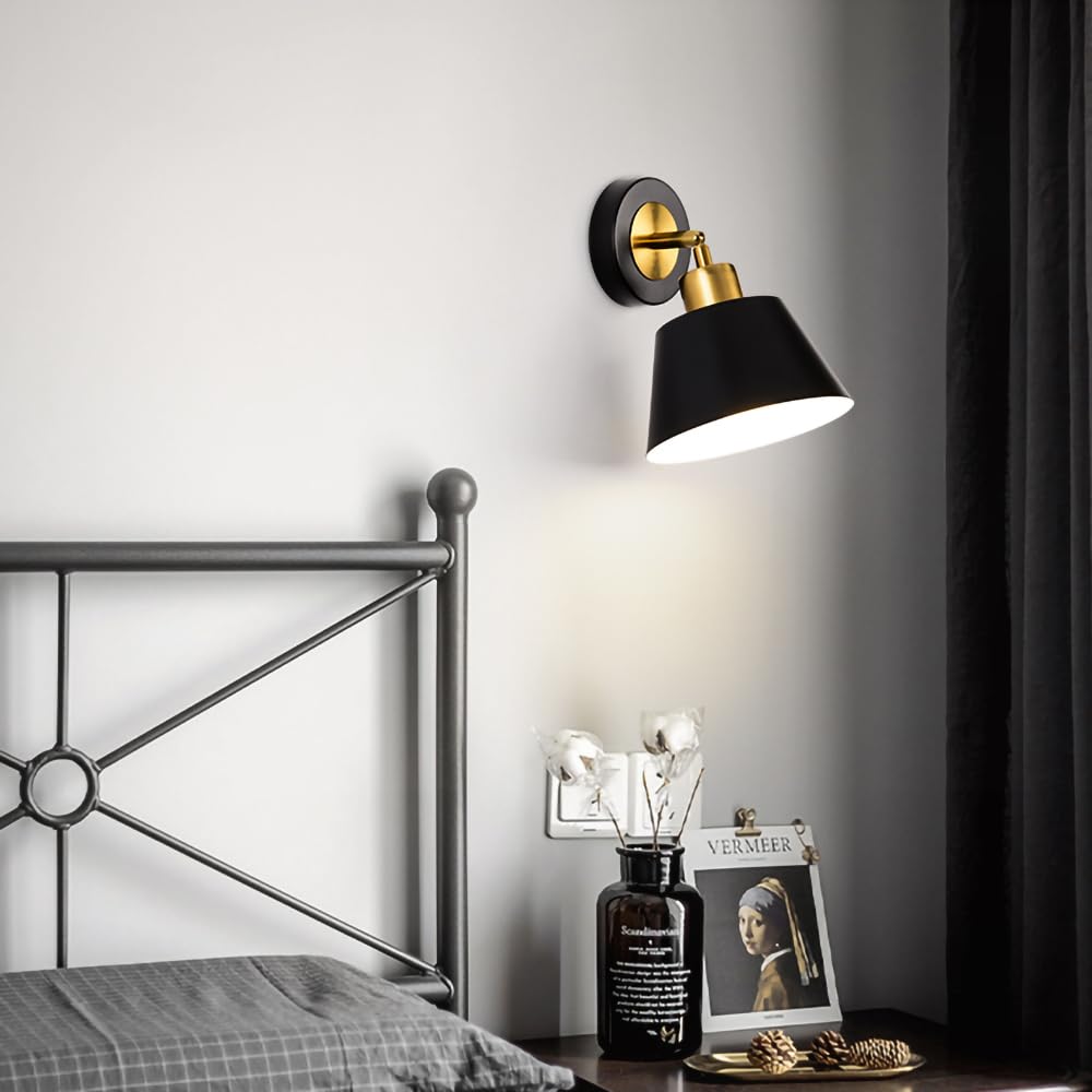SEMANHUA nowa prosta lampa ścienna, nowoczesna lampka nocna do sypialni, obrotowa lampa do czytania, nordycka lampa do korytarza