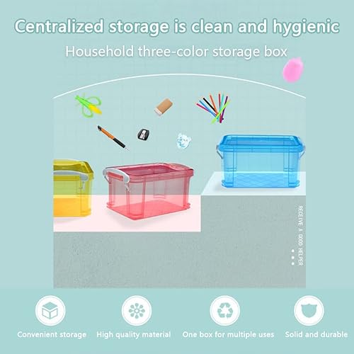 Miniatura 6 de kobeIeen Tarjetero transparente con tapa hermética extraíble, caja de colección de tarjetas de notas, organizador de tarjetas flash para oficina y