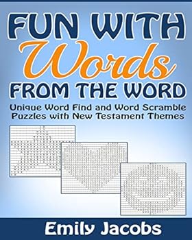 Paperback Fun with Words - from The Word: Word Find and Word Scramble Puzzles with New Testament Themes Book