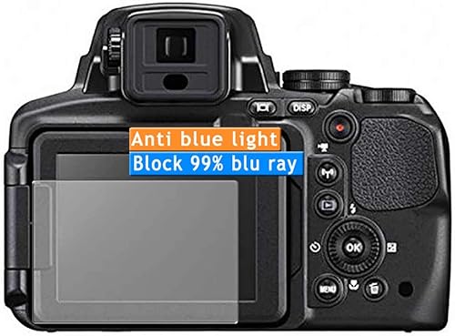 Miniatura 1 de Vaxson 3-Pack Anti Blue Light Screen Protector, compatible with Nikon COOLPIX P900 6045R1 TPU Film Protectors Sticker  Not Tempered Glass
