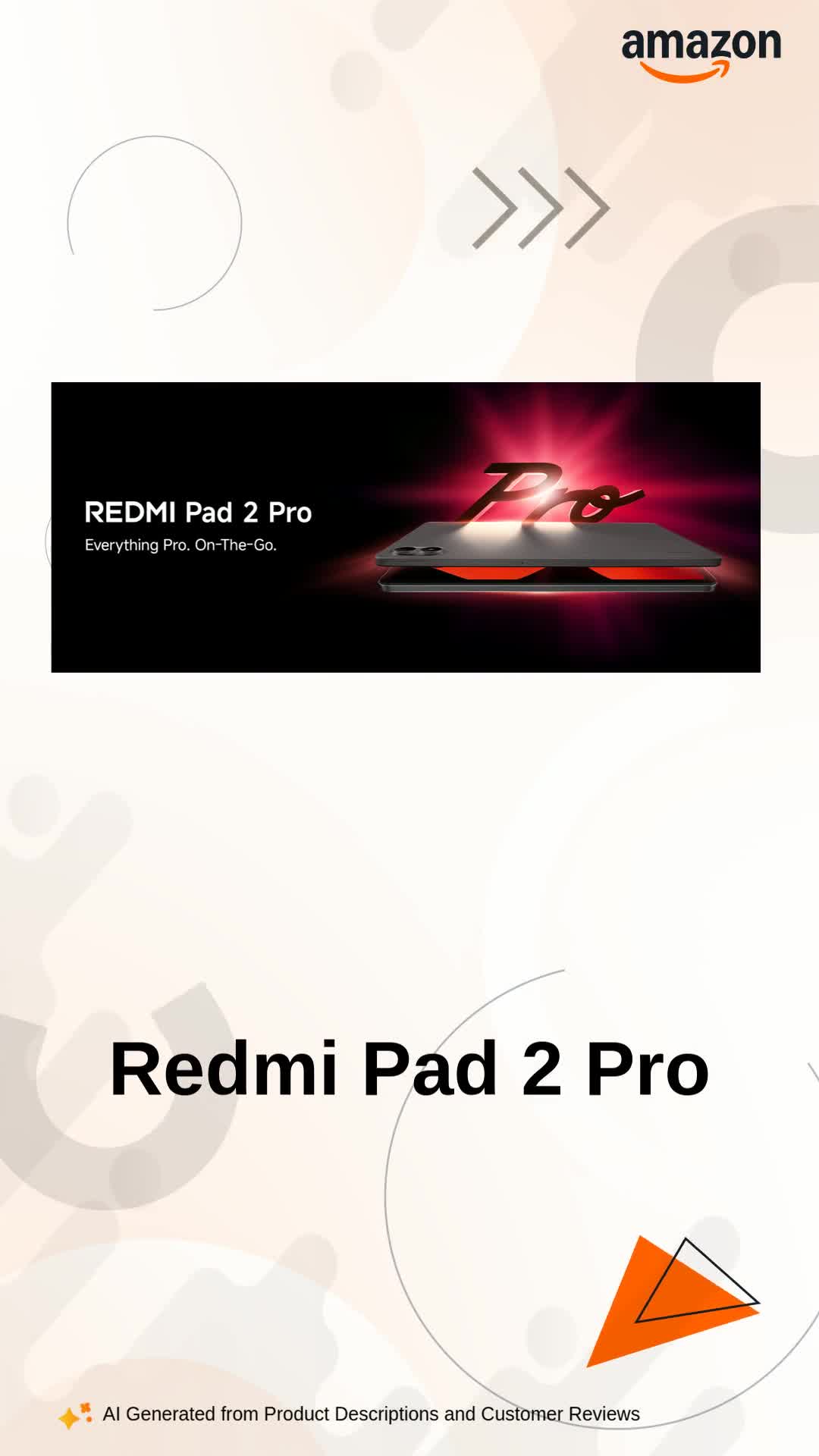 Redmi Pad 2 Pro [Smartchoice] | 12000mAh | Snapdragon 7s Gen 4