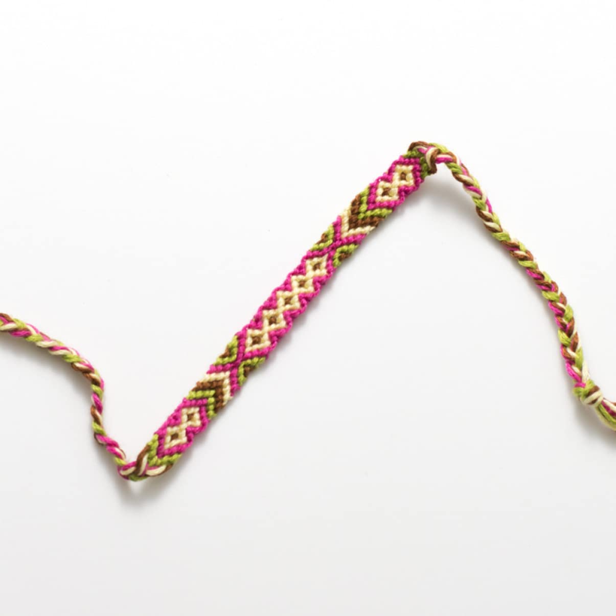 TOYANDONA 16 Uds. Tobillo de Mujer para Muñeca de Hilo Hecho a Mano Pulseras Tejidas Azar para Niña Color Trenzado