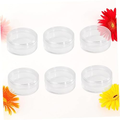 5-Pack Travel Bottles 5x2cm Leak-Proof Cream Containers